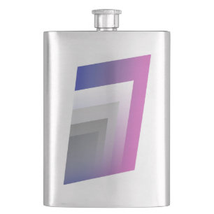 Petaca Gris azul de Fuchsia