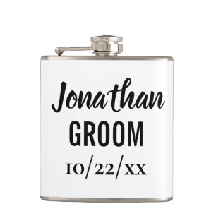 Petaca Groom Bachelor Party Wedding Favor