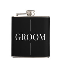 Groom Flask moderno y elegante