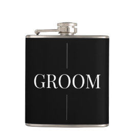Petaca Groom Flask moderno y elegante