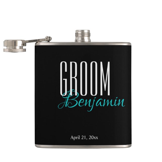 Petaca GroOM Monograma máscara térmica (Abierto)