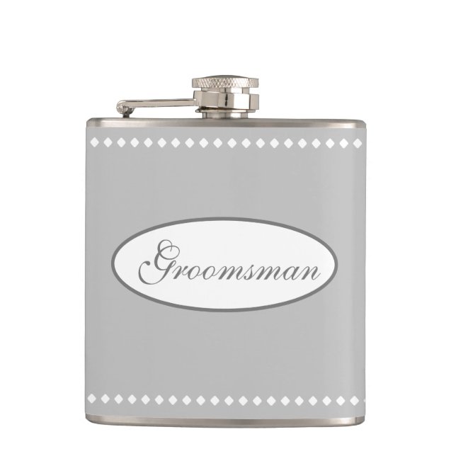 Petaca Groomsman Flask (Anverso)