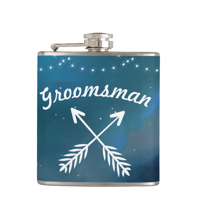Petaca Groomsman Flask (Anverso)