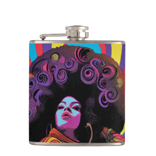 Petaca Groovy Retro Flask
