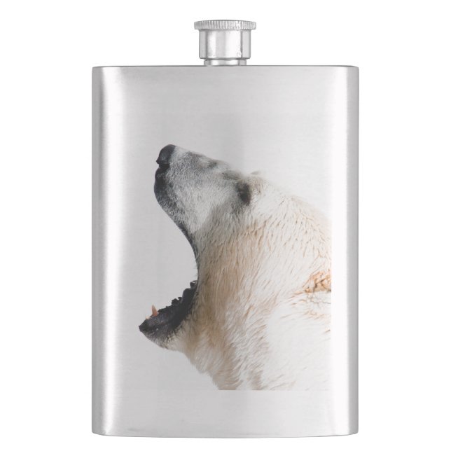 Petaca Gruñido del oso polar (Anverso)