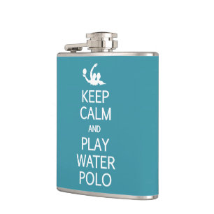 Petaca Guarde el frasco del personalizado del water polo