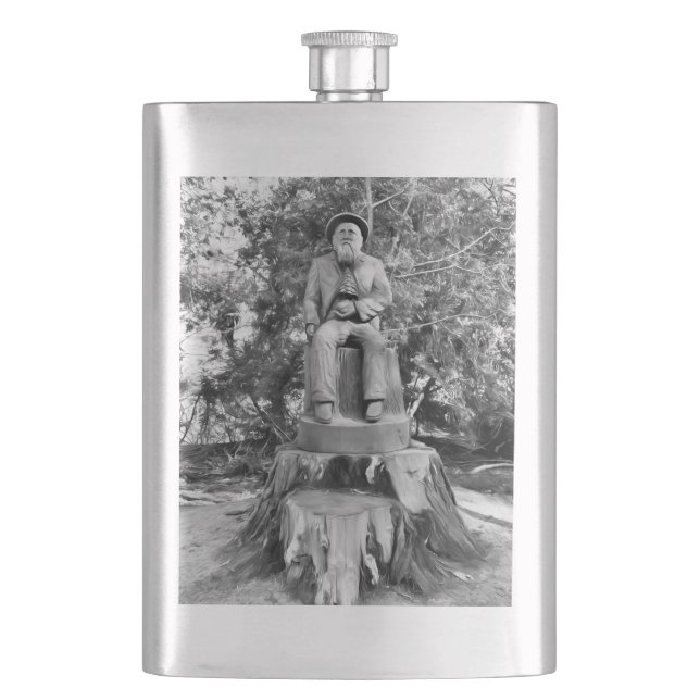 Petaca Guardián de la Selva (Anverso)