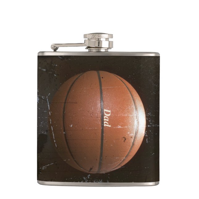 Petaca Guay personalizó el frasco del baloncesto del (Anverso)