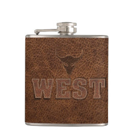 Petaca Guay Western Text - Personalizar It