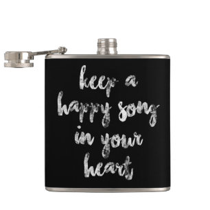 Petaca guión cursivo divertido letras de la canción HAPPY