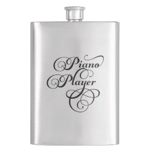 Petaca Guión del jugador de piano