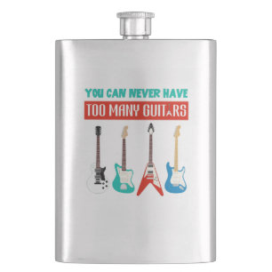 Petaca Guitar Lover   Nunca Se Puede Tener A Muchos Guita