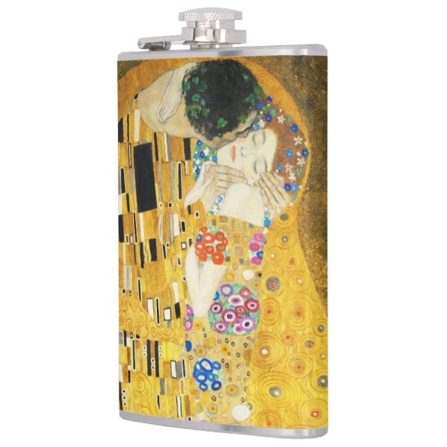 Petaca Gustav Klimt La Pintura Art Nouveau del Kiss (Izquierda)