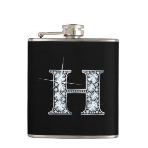 Petaca H "Diamond Bling" Flask