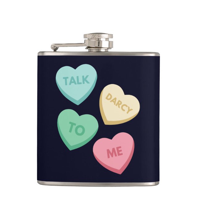 Petaca Hable Darcy Conmigo III (Anverso)