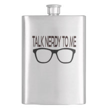 Hable Nerdy conmigo con Black Geek Glasses