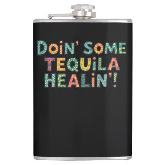 Petaca Haciendo Cura de Tequila