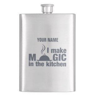 Petaca Hago un matraz de personalizado mágico