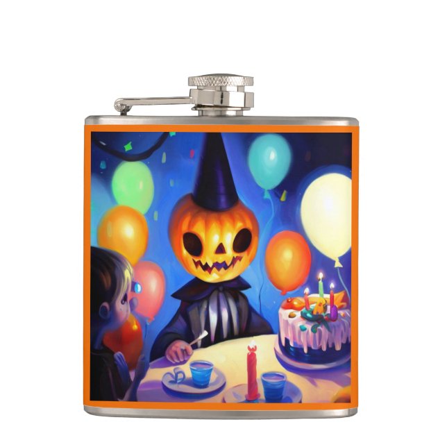 Petaca Halloween - Cumpleaños 2 (Anverso)