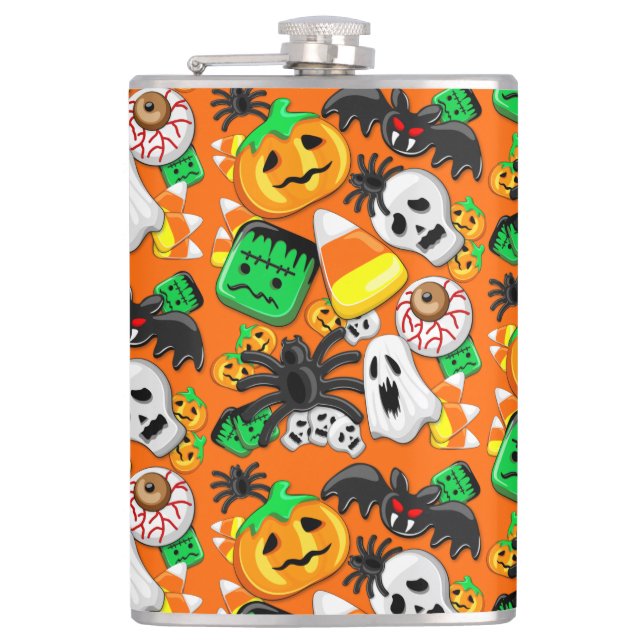Petaca Halloween Spooky Candies Fiesta (Anverso)