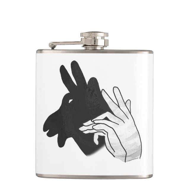 Petaca Hand Silhouette Billy Goat (Anverso)