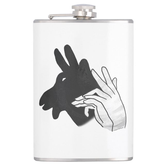 Petaca Hand Silhouette Billy Goat (Anverso)