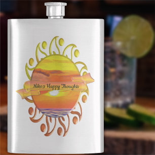 Petaca Happy Thoughts Sunset 2443