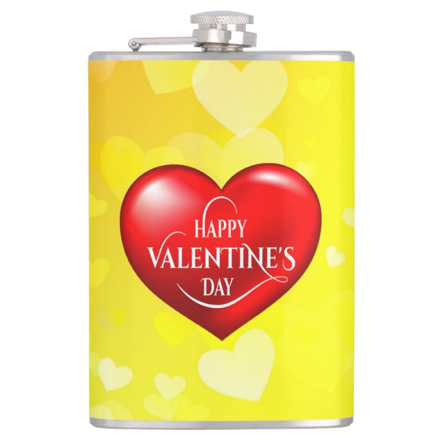 Petaca Happy Valentine's day!  (Anverso)