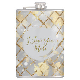 Petaca Happy Valentine's Day, Modern, Elegant Luxury 