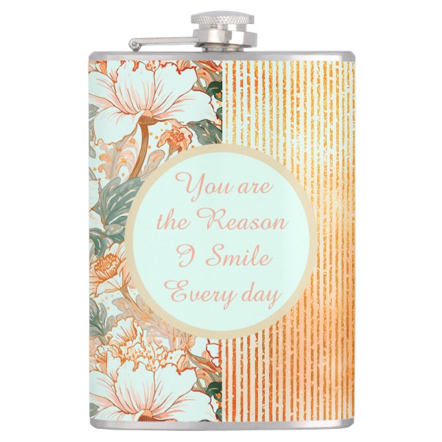 Petaca Happy Valentine's Day,Romantic,You are the Reason  (Anverso)