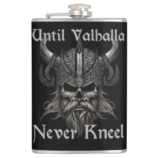 Petaca Hasta Valhalla Never Kneel