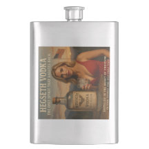 Hegseth Vodka — El Espíritu Que Saluda con Frasca