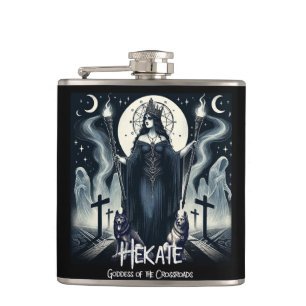 Petaca Hekate Diosa de las Encrucijadas Espíritus Fantasm