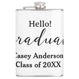Petaca Hello graduate class of 20XX name congrats stylish