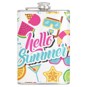 Petaca Hello Summer Flask