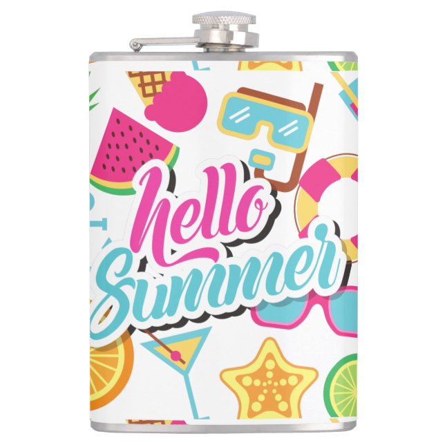 Petaca Hello Summer Flask (Anverso)