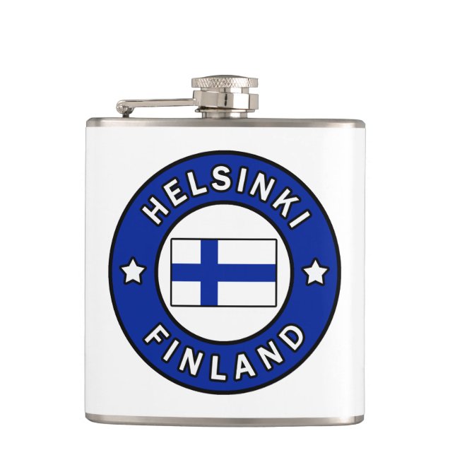 Petaca Helsinki Finlandia (Anverso)