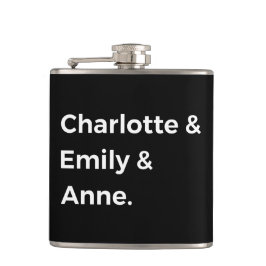 Petaca Hermanas Brontë I - Charlotte & Emily & Anne