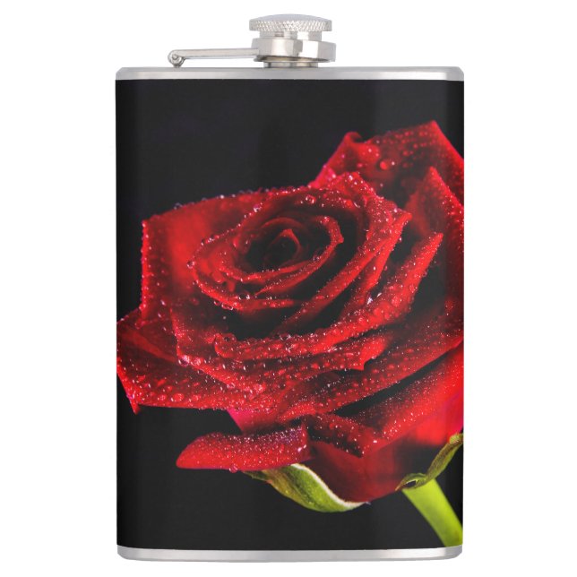Petaca Hermosa rosa roja (Anverso)