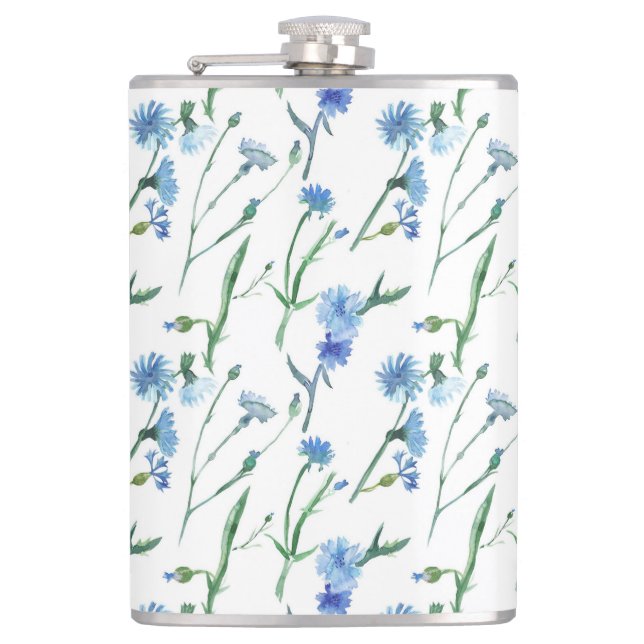 Petaca Hermosas flores acuáticas (Anverso)