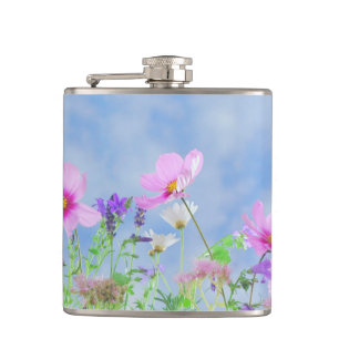 Petaca Hermosas flores silvestres de primavera