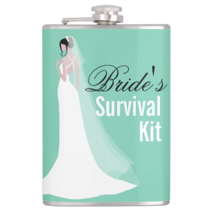 Petaca Hermoso kit de supervivencia de novias