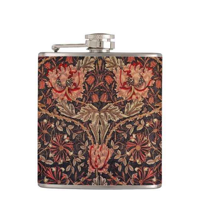Petaca Hermoso William Morris Honeysuckle Flask (Anverso)