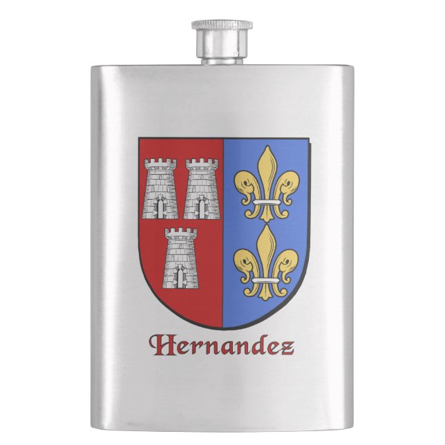 Petaca Hernandez Heraldic Shield (Anverso)
