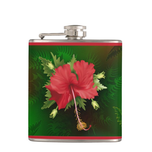 Petaca Hibiscus Flower (Anverso)