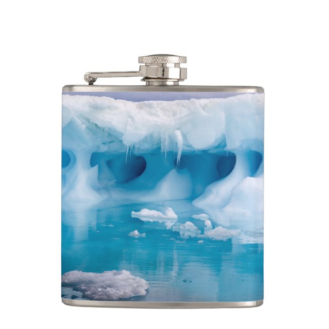 Petaca Hielo en la Antártida (Anverso)
