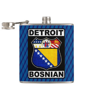Petaca Hipflask bosnio-estadounidense