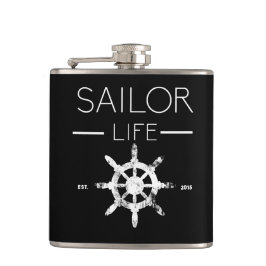 Petaca Hipflask de la vida del marinero