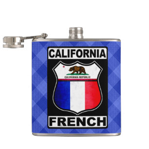 Petaca Hipflask franco-estadounidense de California