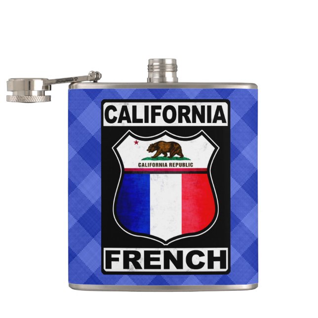 Petaca Hipflask franco-estadounidense de California (Abierto)